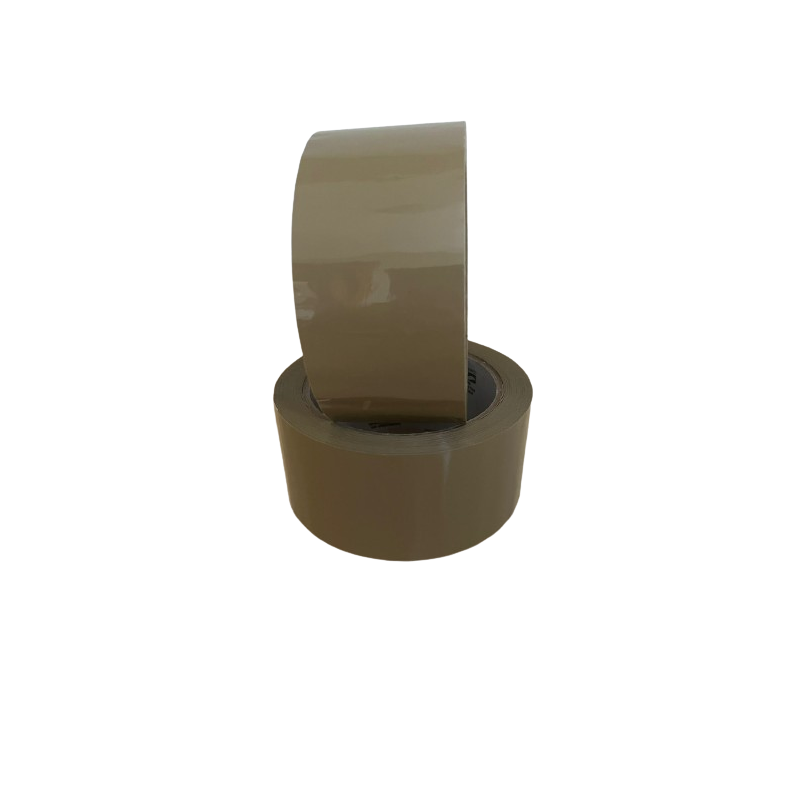 Fita adesiva havana para fechamento 48mm X 100m - Pack com 3 unidades