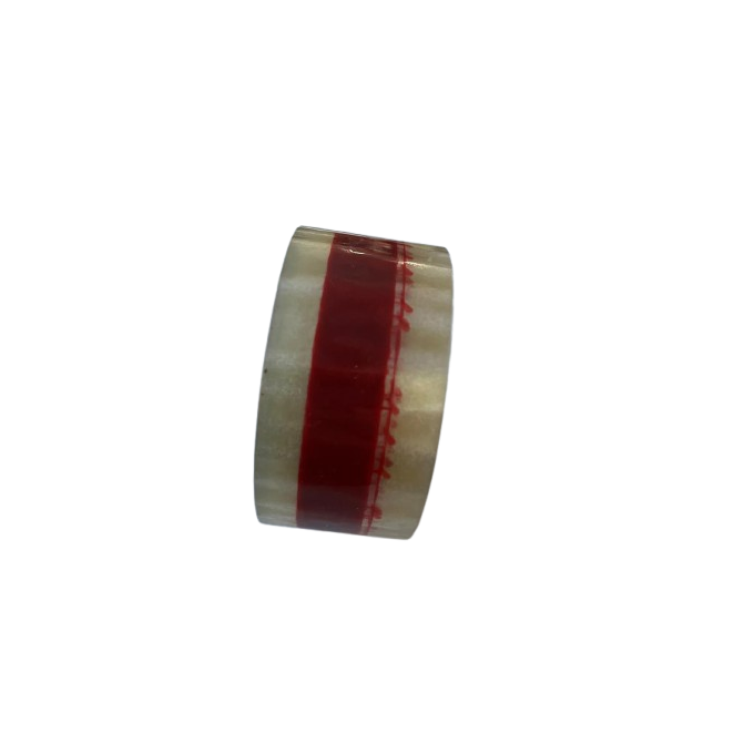 Fita adesiva cuidado frágil transparente 48mm X 50 metros - 1 unidade