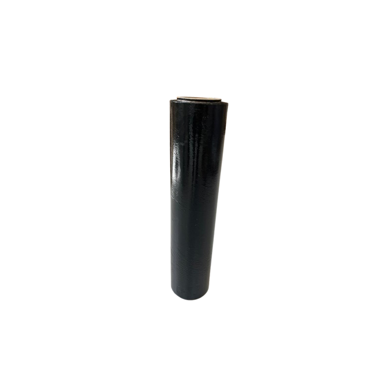 Filme stretch preto manual bobina 50cm - 1 unidade