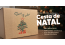 Cesta de Natal em caixa de papelão: Monte a sua com estilo e criatividade